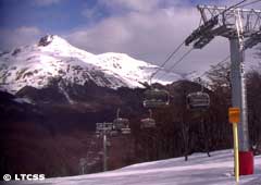 Aerosillas en el Cerro Castor