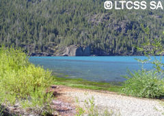 The area of Lago Pueblo used to be part of Los Alerces National Park