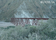 El Tren de las Nubes funciona sin el sistema de cremalleras, todo un éxito de la ingeniería