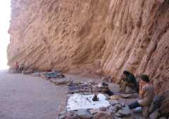 Artisans and musicians at Devil's Gorge - Salta