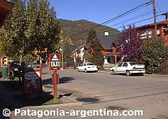 Vista del centro de San Martín de los Andes