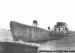 Fotografía del submarino U-530