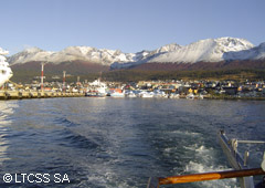 Vista de la ciudad de Ushuaia