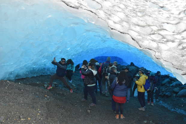 Minitrekking sobre el glaciar