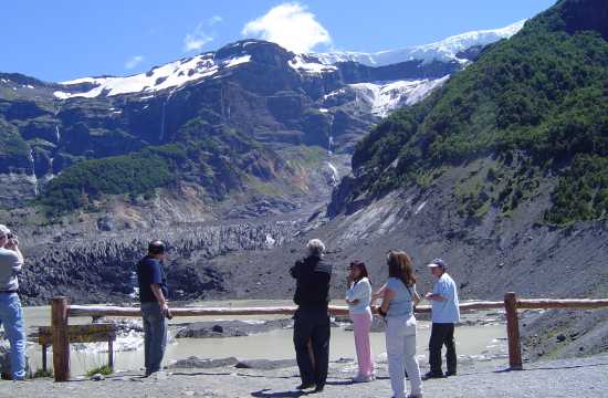 Cerro Tronador and the glaciers