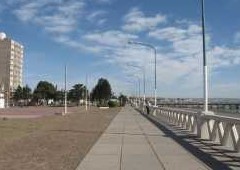 La costanera de Puerto Madryn