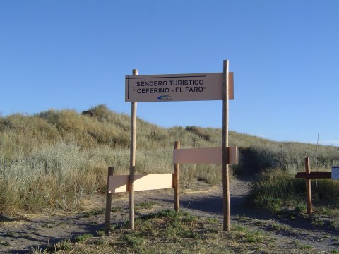 Sendero de avistaje de aves - Balneario El Cóndor - Viedma