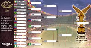 Countries in the Quidditch WC 2014
