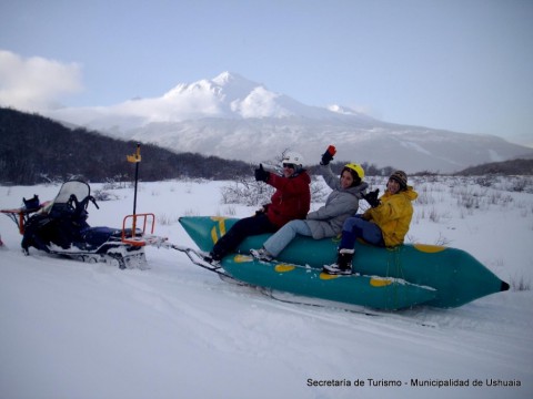 Snowbanana para la diversión de toda la familia - Ushuaia 