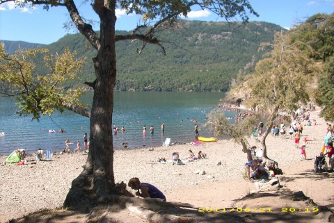 Playa Catitre en verano - Foto Zaida Bejarano