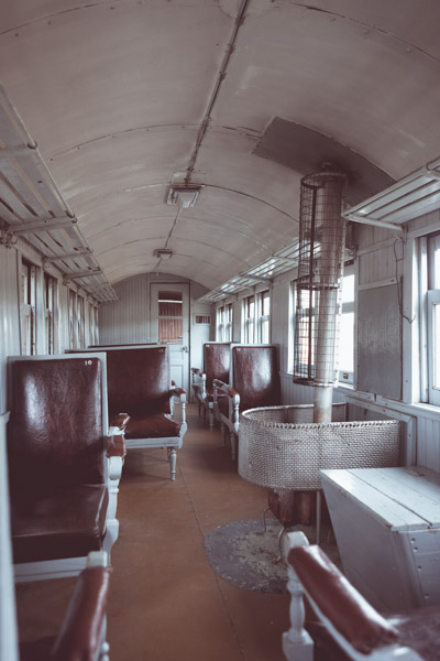 Ancient first class wagon of La Trochita - Photo: Secretaría de Turismo de Esquel