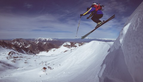 Skiing at La Hoya - Esquel - Photo: Secretaría de Turismo de Esquel