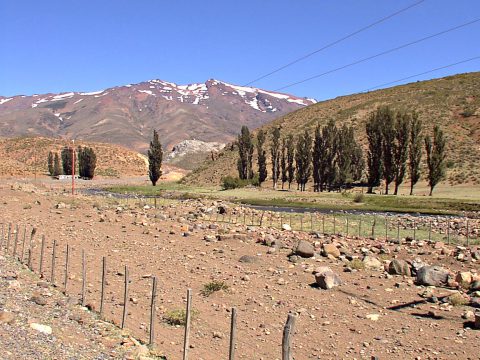 Pathway for the passing of goats - Patagonia Argentina