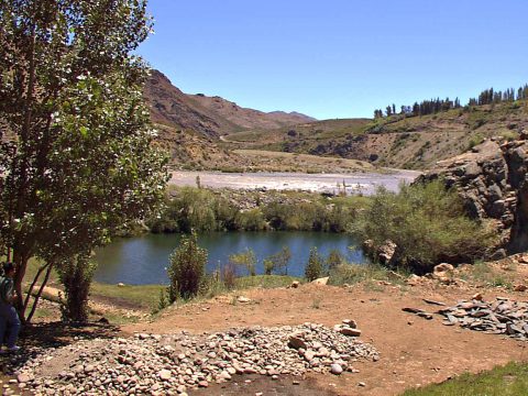 Laguna Charrarruca - Huinganco - Patagonia Argentina