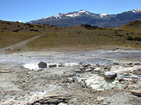 Géisers en Las Olletas - Patagonia Argentina