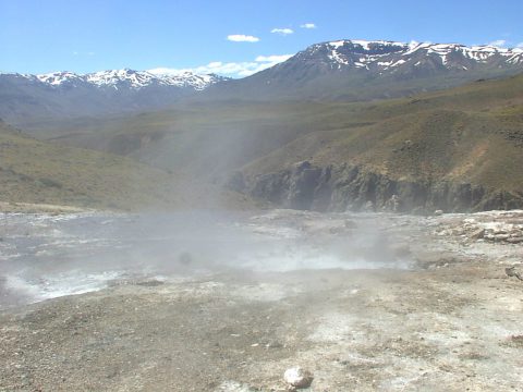 Las Olletas, "las aguas hirvientes del Domuyo" - Patagonia Argentina