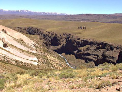 El cajón del Atreuco - Patagonia Argentina