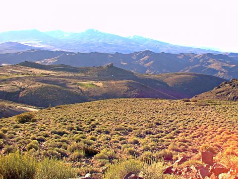 The road between Andacollo and Las Ovejas - Patagonia Argentina