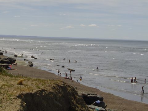 La costanera de Caleta Olivia - Patagonia Argentina