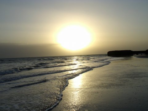 Atardecer en el anfiteatro - Patagonia-argentina.com