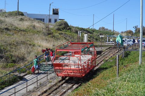 El "carrito" de la Lobería - Foto: Turismo Municipalidad de Viedma